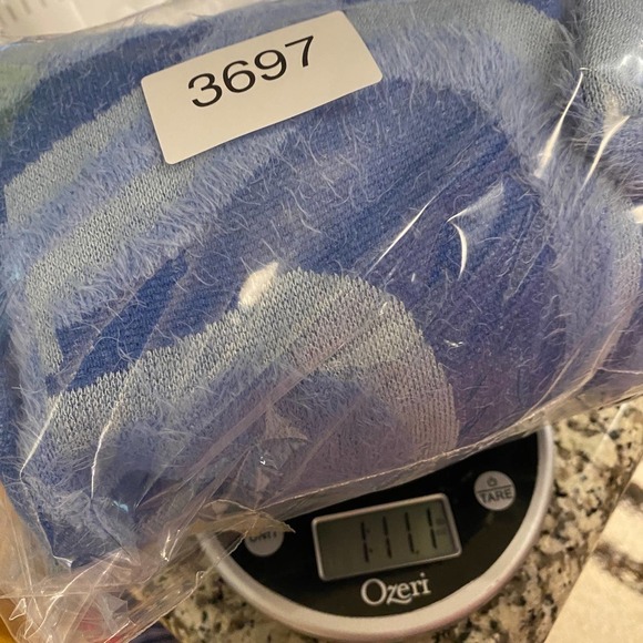 NWT House of Sunny Wave Sweater Blue Moon Dress Cut out Back Long Sleeve Blue 8 - Picture 16 of 16